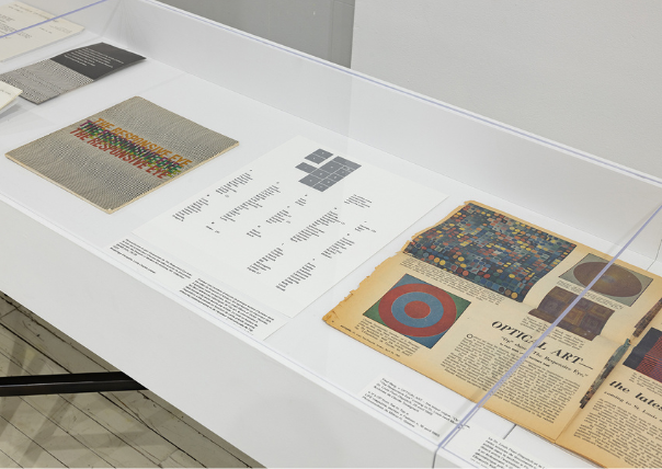 Vue d'exposition l'oeil attentif, archives
